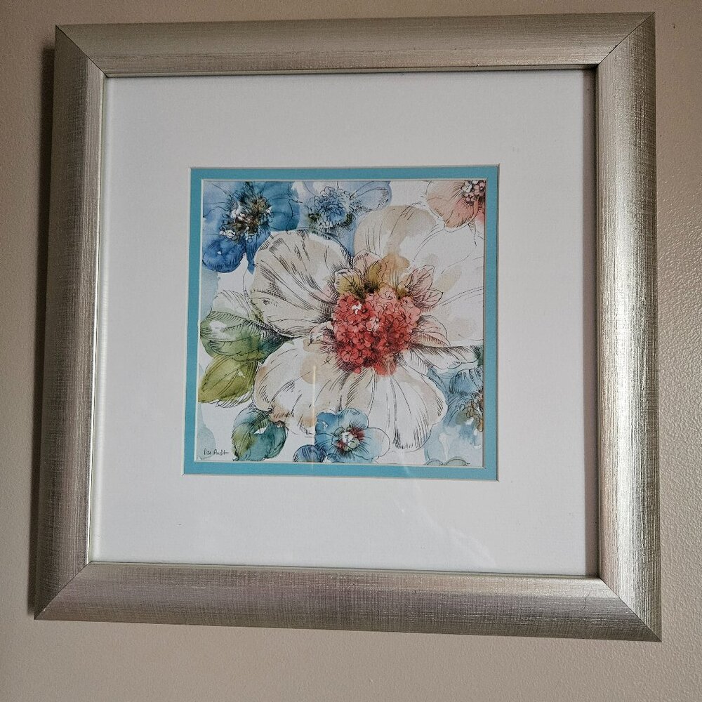 summer bloom signed by artist Lisa Audit 12x12